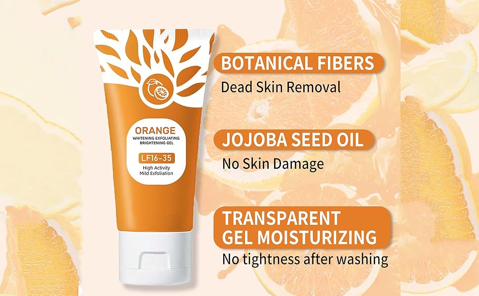 Orange Brightening Exfoliating Gel